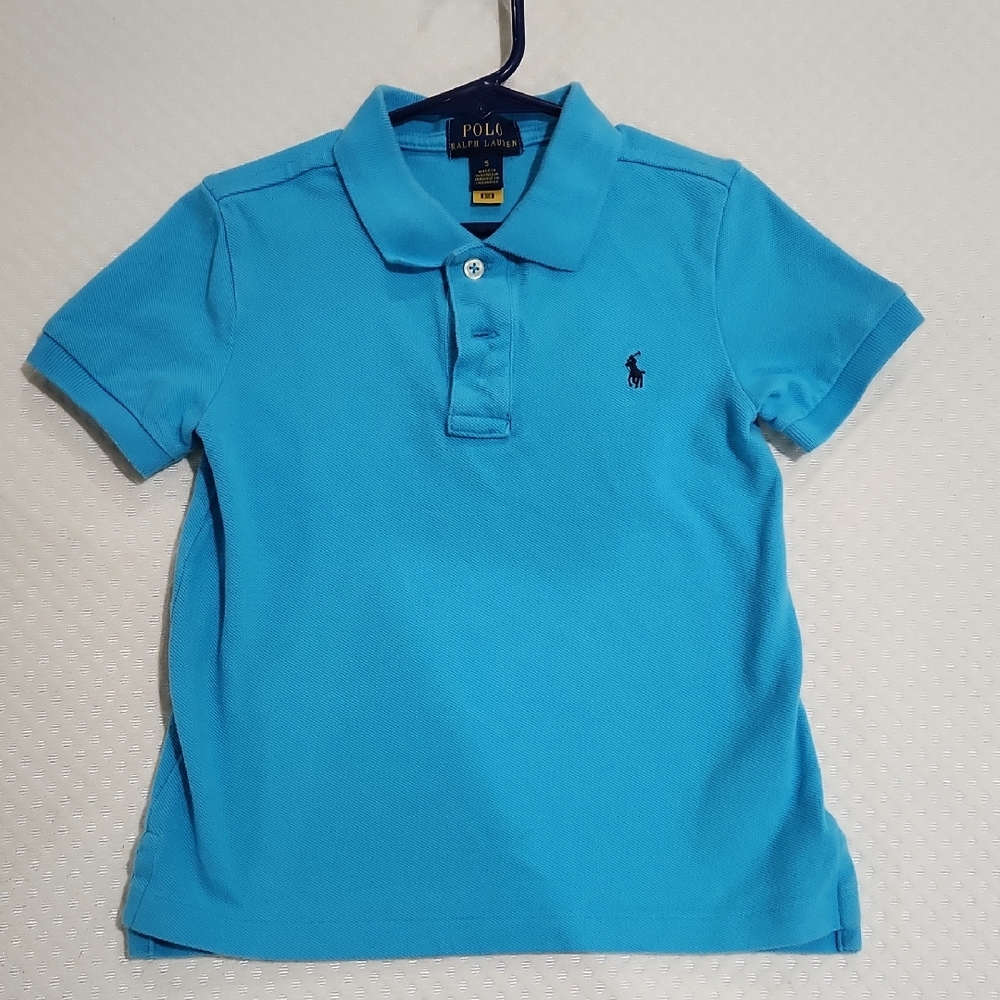 Polo by Ralph Lauren Kids Bright Blue Polo Shirt